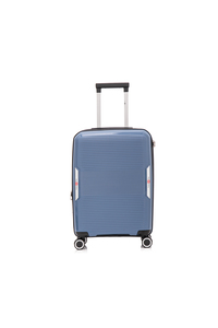 SWISS TRAVEL מזוודה עליה למטוס 20 אינץ קשיחה פוליפופילן כחולה Travel club