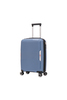SWISS TRAVEL מזוודה עליה למטוס 20 אינץ קשיחה פוליפופילן כחולה