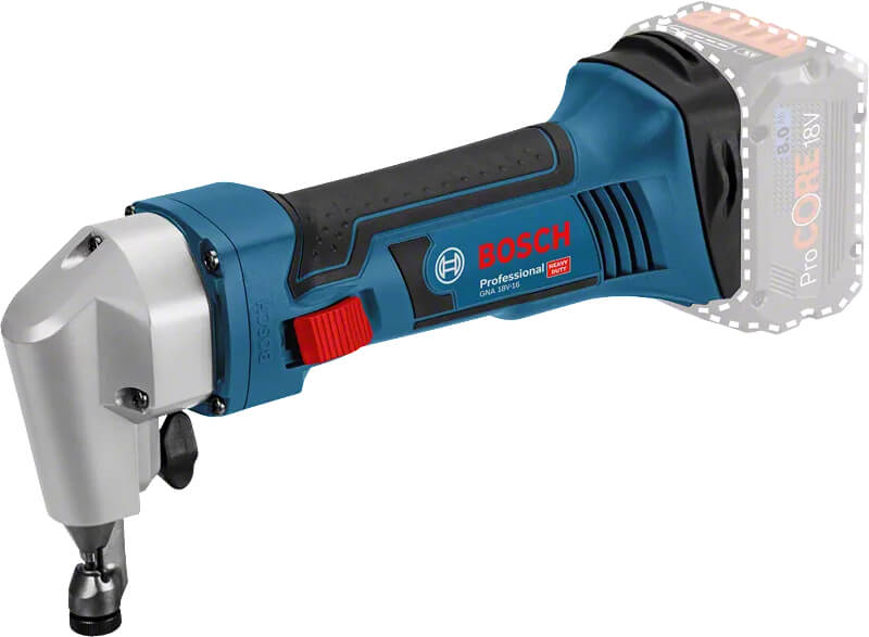 גוף כרסם פח נטען (ניבלר) נטען 18V דגם GNA 18V-16