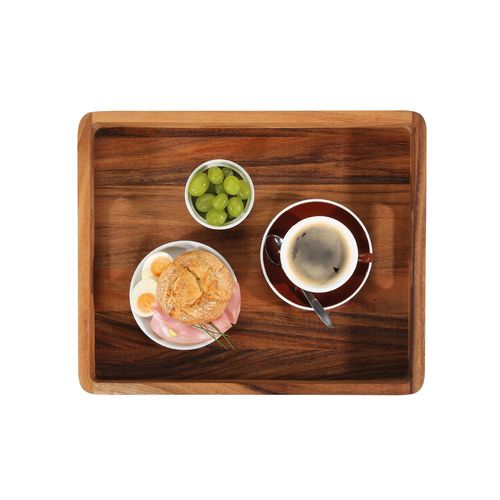 מגש ידיות M עץ שיטה tray acacia