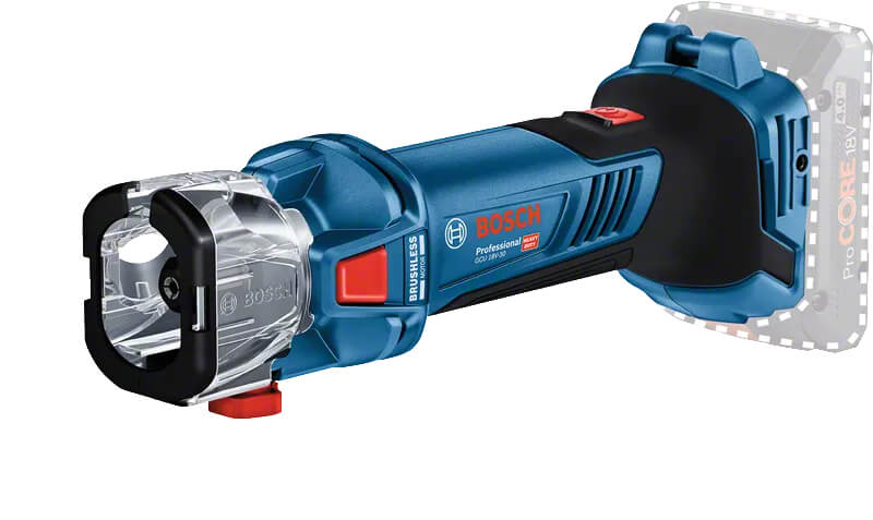 גוף כרסם גבס נטען 18V דגם GCU 18V-30