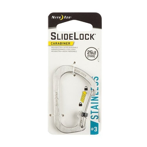 קרבינר SlideLock® Carabiner Stainless Steel #3 - Nite Ize
