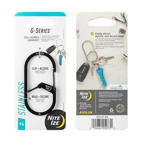 קרבינר G-Series Dual Chamber Carabiner #4 - Nite Ize