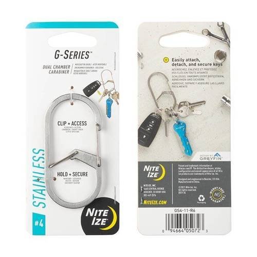 קרבינר G-Series Dual Chamber Carabiner #4 - Nite Ize