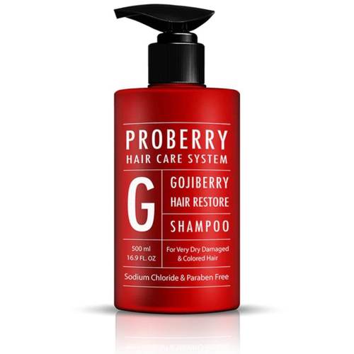 שמפו לשיקום השיער PROBERRY לשיער יבש, צבוע ופגום פרוברי 500 מ