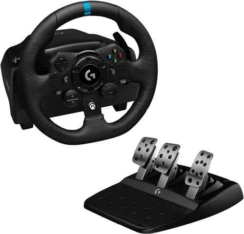 G923 SE הגה + דוושות +  ידית הילוכים Xbox  ולמחשב PC