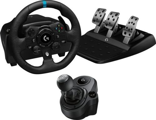 G923 SE הגה + דוושות +  ידית הילוכים Xbox  ולמחשב PC