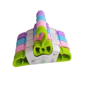 קולב פלסטיק ילדים 5 יח