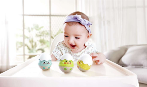שלישיית ביצי רעשן מרקדות HAPE