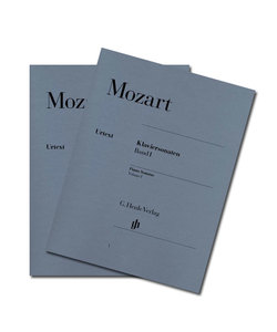 ספר תווים Mozart Piano Sonatas Volumes 1+2 Henle