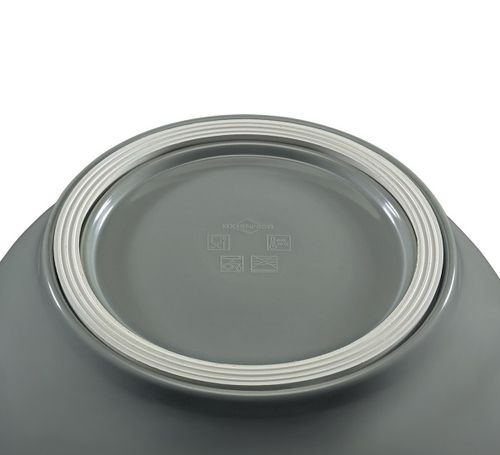 קערת ערבוב אפורה 3 ליטר BAKE mixing bowl