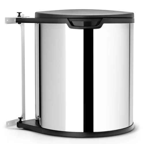 פח אשפה פנימי למטבח מתחת לכיור 15 ליטר מבריק Brabantia 03