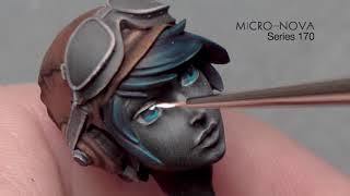 סט 4 מכחולים דקים  DA VINCHI MICRO NOVA 4270