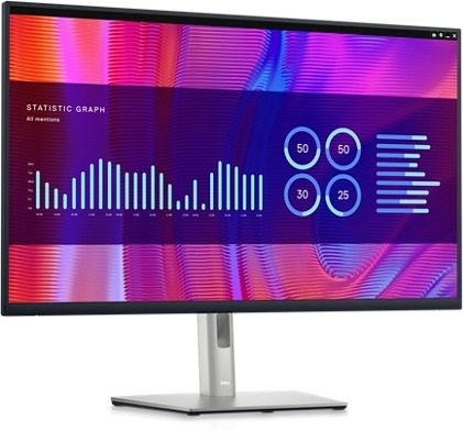 מסך מחשב "32 P3223DE 2K DELL מלאי זמין חניה חינם!!