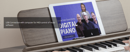 EC6787 פסנתר חשמלי 88 קלידים חצי שקולים DDP60 בגימור אפור בעיצוב עוצר נשימה מבית DONNER