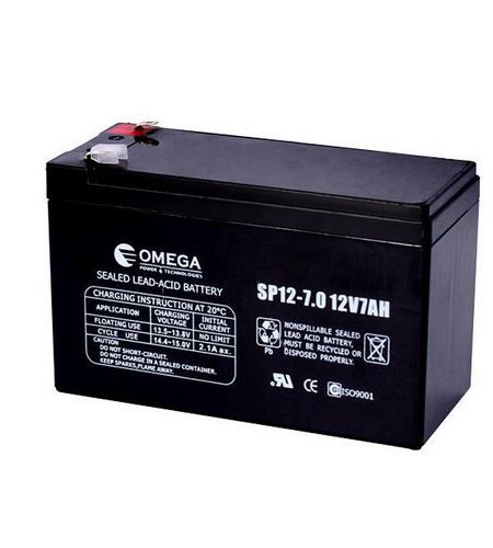 סוללה למערכת אל פסק - רכבים ממונעים 12V/7A