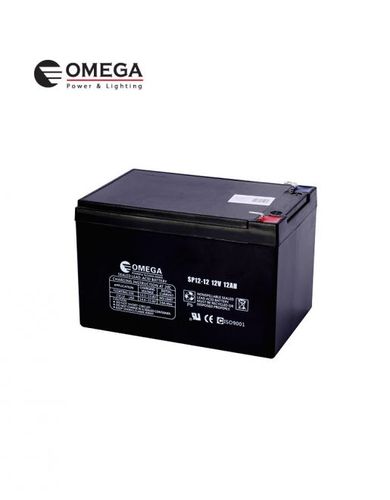 מצבר עופרת  OMEGA 12V 12A 