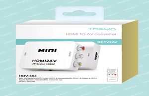  מתאם HDMI TO AV/RCA