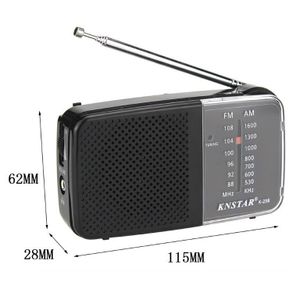 רדיו טרנזיסטור סוללות KNSTAR K-258
