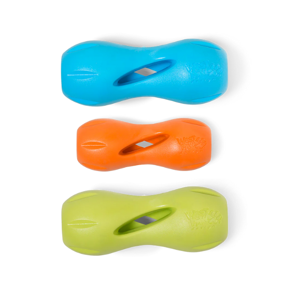 צעצוע לכלב ווסט פאו Qwizl גדול פאזל עמיד לחטיפים ולעיסה