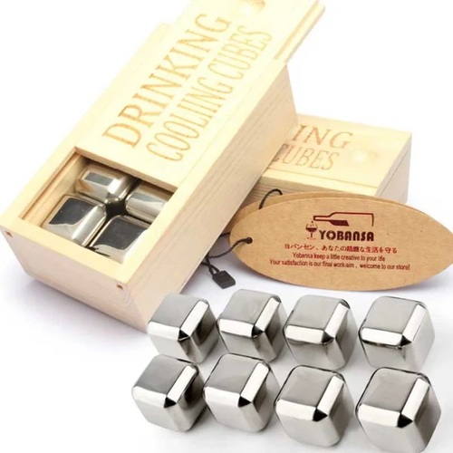 אבני קרח מתכת לוויסקי Whiskey Stones