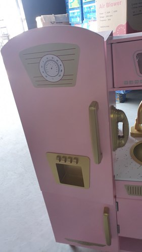 מטבח עץ לילדים ליבי ורוד | בית העץ