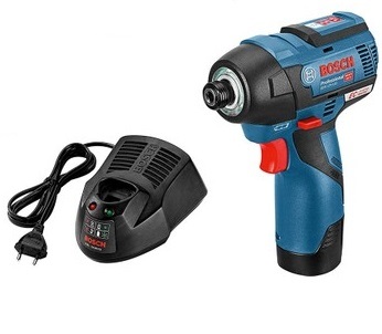 גוף מברגת אימפקט GDR 12V-110 כולל סוללה 2AH מבית Bosch