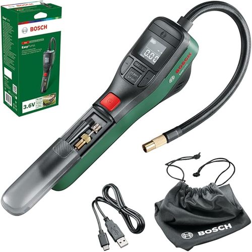 משאבה לניפוח נטענת EasyPump 3.6V בוש Bosch 