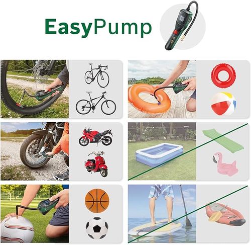 משאבה לניפוח נטענת EasyPump 3.6V בוש Bosch 