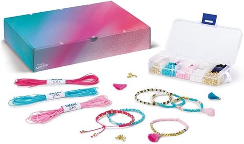 ערכת יצירה לעיצוב צמידים מחרוזים וחוטים IMAGIN STYLE BRACELETS
