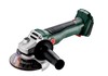 משחזת זווית נטענת "5 18V METABO דגם W 18 L BL 9-125 + שתי סוללות 4AH