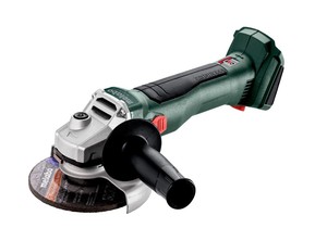 משחזת זווית נטענת "5 18V METABO דגם W 18 L BL 9-125 + שתי סוללות 4AH