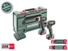 סט 2 מברגות 12V אימפקט ופוטר נטענות דגם COMBO SET 2.7.1 12 V METABO