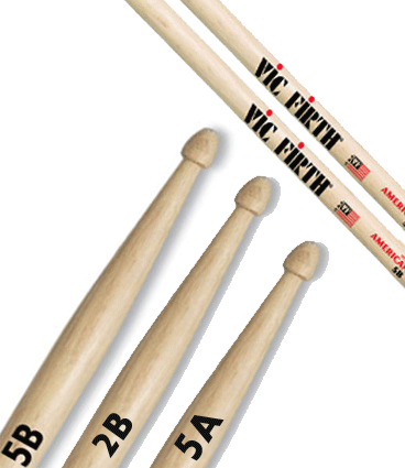 3 זוגות מקלות VIC FIRTH