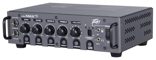 מגבר ראש לבס 600 ואט PEAVEY MiniMAX® 600-Watt Mini Bass Amp Head