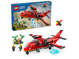 LEGO CITY מטוס כיבויע הצלה ואש 60413