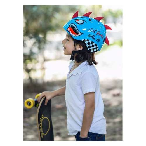 קסדה Cool Shark כחול מבריק - גילאי 5+