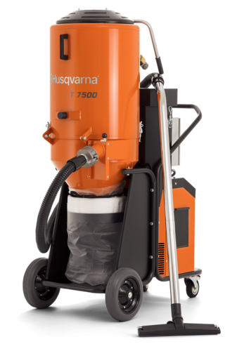 שואב אבק תעשייתי T7500 מבית Husqvarna