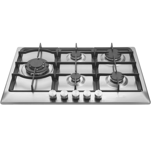 כיריים גז 5 להבות נירוסטה Sauter דגם SHE7250IX 