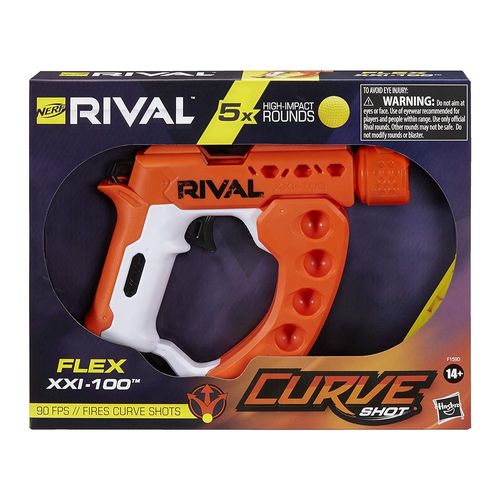 נרף תחרות - רובה חיצים יורה בסיבוב - Nerf Rival Curve Shot -- Flex XXI-100 Blaster