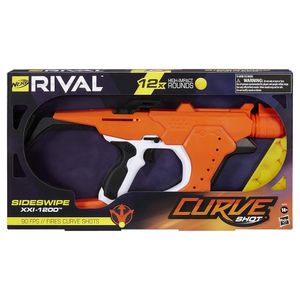 נרף תחרות - רובה חיצים יורה בסיבוב - Nerf Rival Curve Shot -- Sideswipe XXI-1200 Blaster