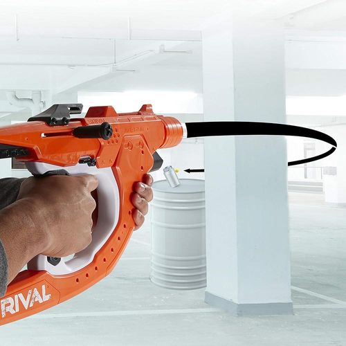 נרף תחרות - רובה חיצים יורה בסיבוב - Nerf Rival Curve Shot -- Sideswipe XXI-1200 Blaster