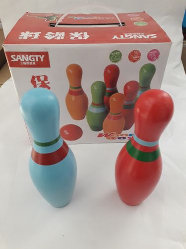 מארז  באולינג  מעץ גובה 17ס