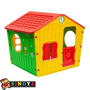 בית לחצר גליל צהוב אדום ירוק - סטארפליסט