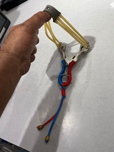 רוגטקה צבעונית מברזל  איכותית