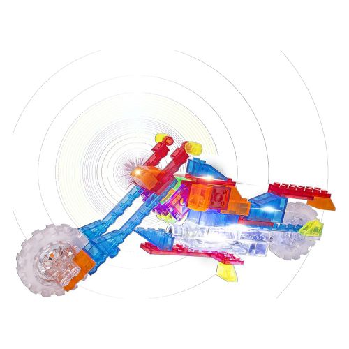 משחק הרכבה לגו אופנוע לייזר פגס 8 ב 1 - LASER PEGS