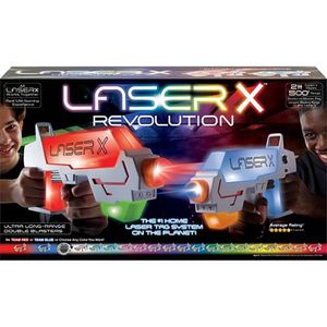 LASER X - זוג רובי לייזר טווח ארוך