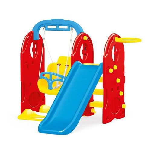 דולו - מתקן פארק משחקים לחצר משולב 4 ב 1 - 3023 DOLU