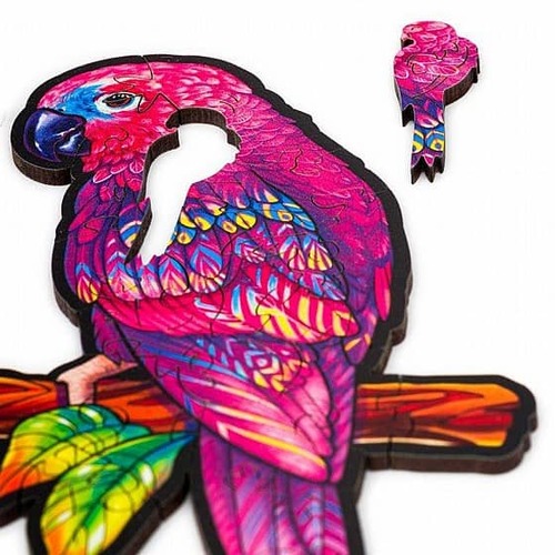 אזל עץ תוכים Unidragon בצורות מיוחדות Playful Parrots size S 