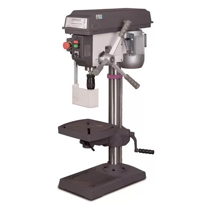 מקדחת שולחן 25 מ"מ 230V רצועות OPTIMUM B23PRO